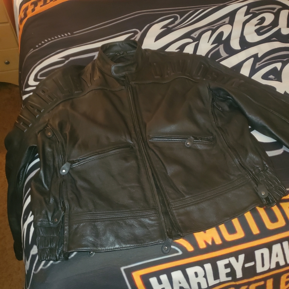 New harley leather  jacket